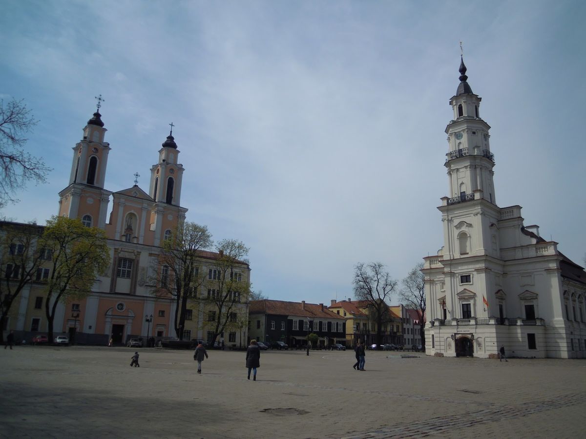 カウナスの街並み。