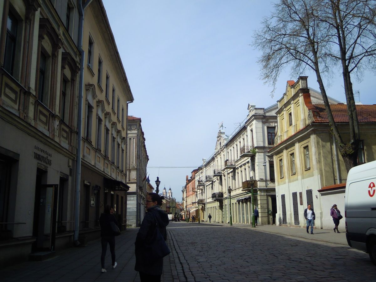 カウナスの街並み。