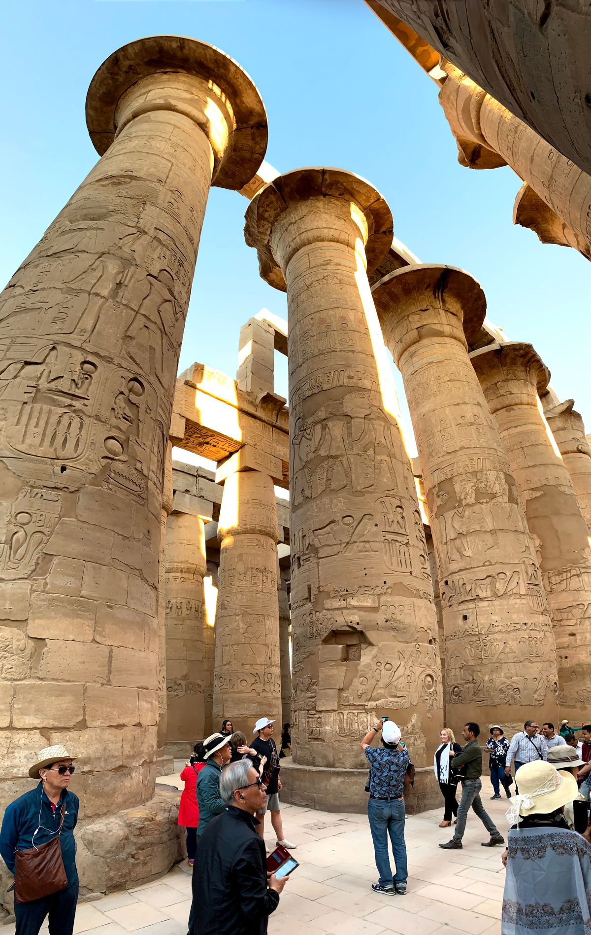 カルナック神殿の大 列 柱 室（だいれっちゅうしつ）は声に出して読むと気持...