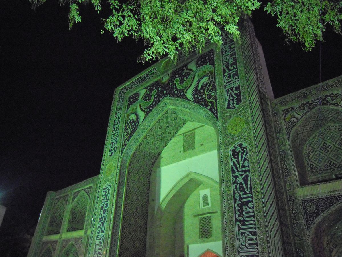 ブハラの夕景・夜景