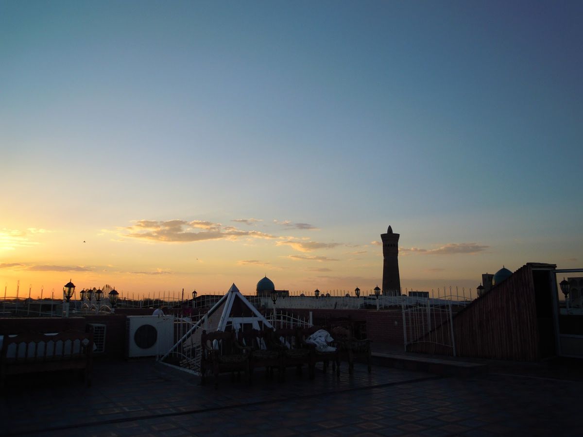 ブハラの夕景・夜景