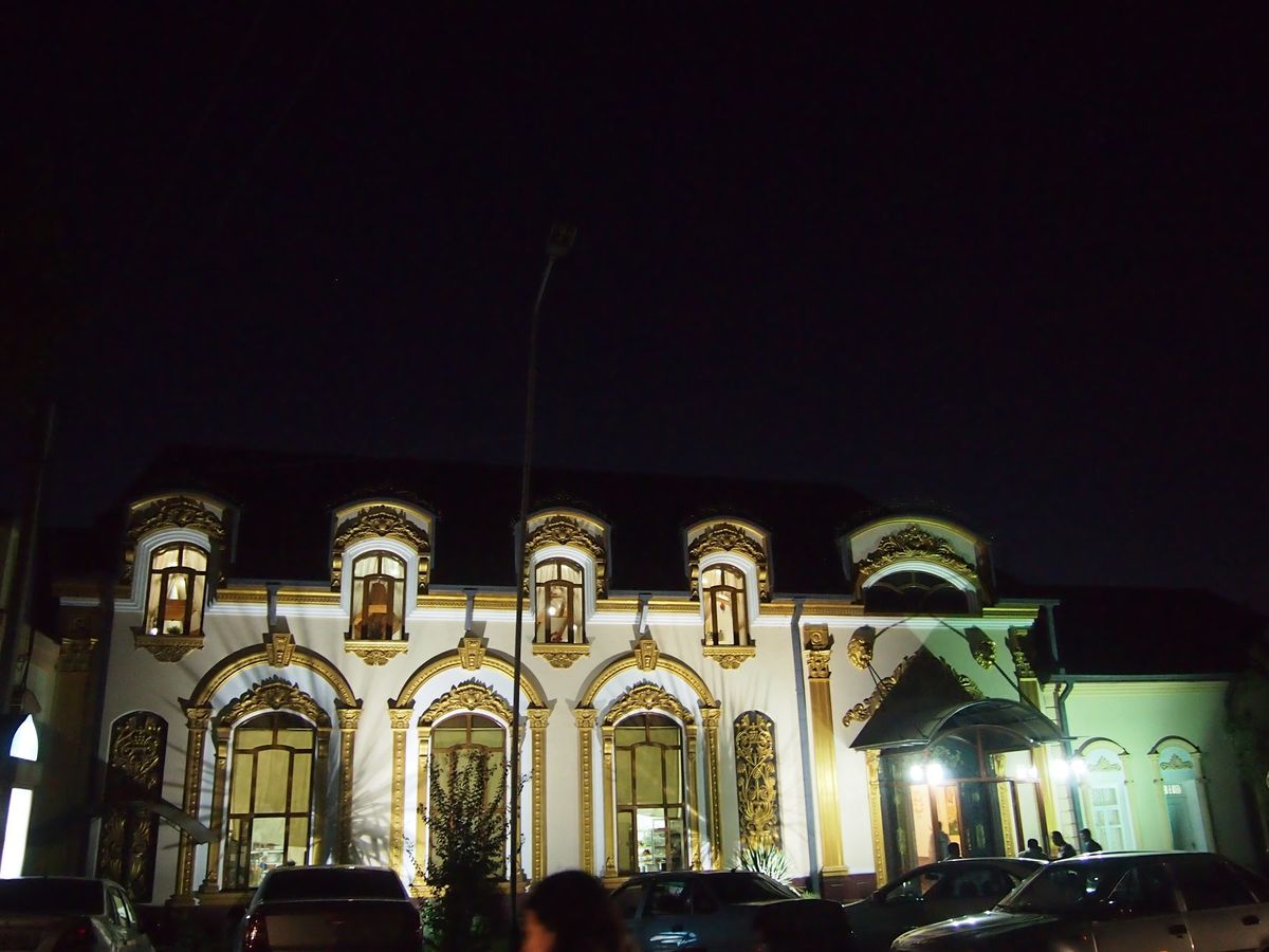 サマルカンドの夕景・夜景