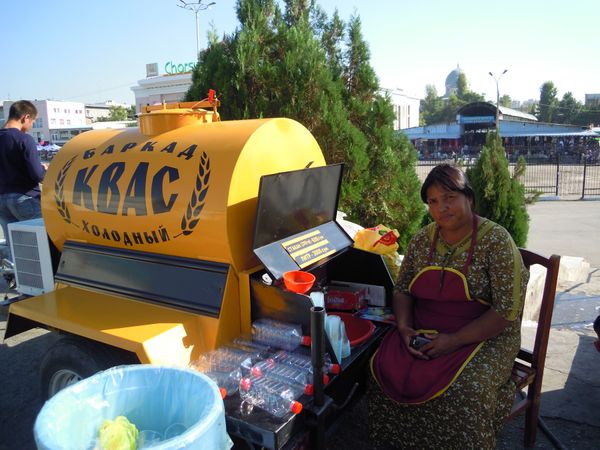 ウズベキスタン・Tashkent「念願叶ってウズベキスタン」の写真：最終日タシケント。チョルスーバザール。ロ...