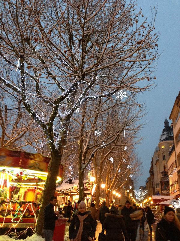 ルクセンブルク・Luxembourg「立ち寄り、ルクセンブルク」の写真：ルクセンブルクの夢のような街並み