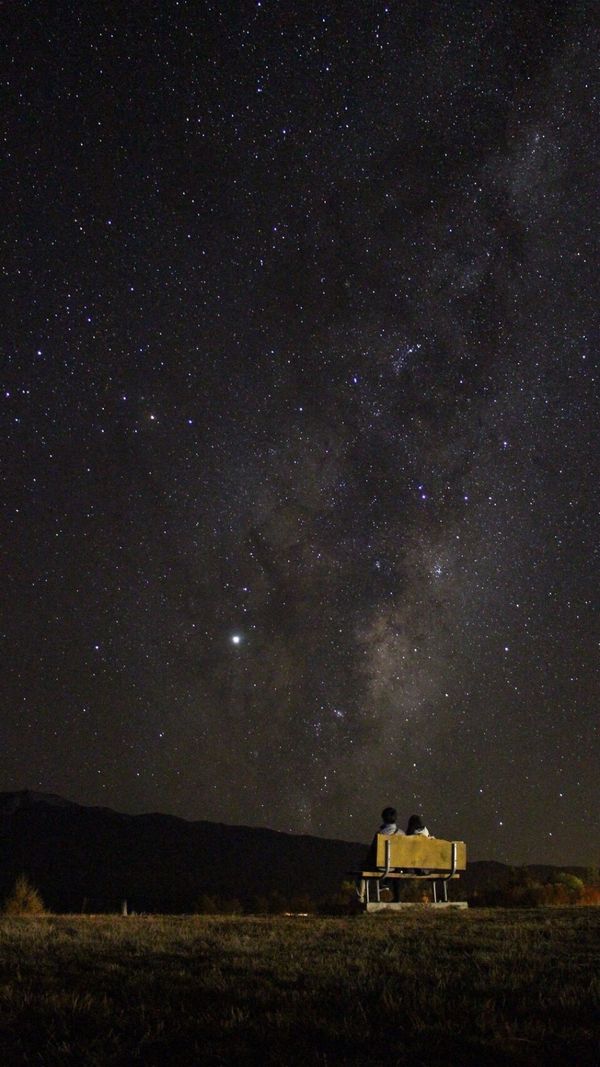 ニュージーランド・オークランド「テカポ湖で星空鑑賞🌌夫婦旅行」の写真：２日目の夜も満天の星空！

オリオン座も...