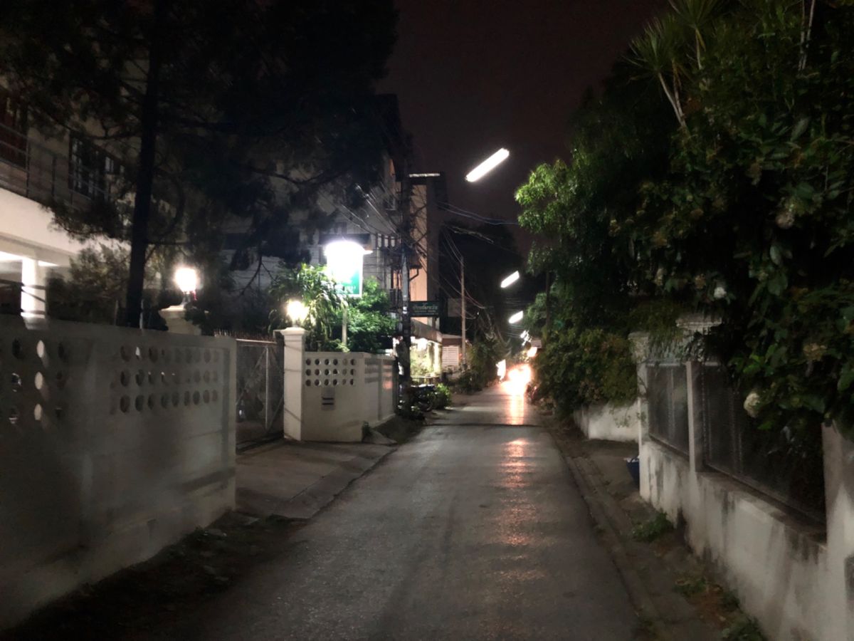 ビール飲んで🍺ひと休憩した後は
夜道をお散歩

そしてチェンマイで夜のお散...