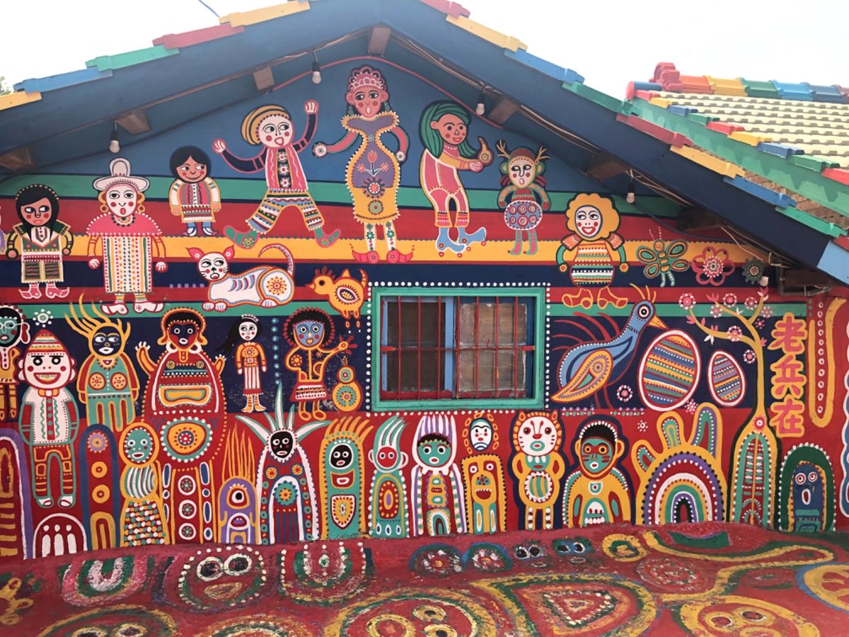 彩虹眷村

ずっと行ってみたかったんだけど、
思った以上に小さな村😳