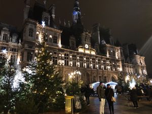 夜には街中のクリスマスデコレーションがライトアップされて可愛い雰囲気だった🎠