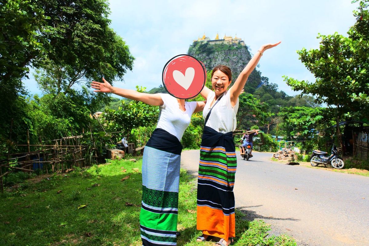 ポッパ山 ပုပ္ပားတောင်

ガイドのニィニィが写真撮るの好きらし...