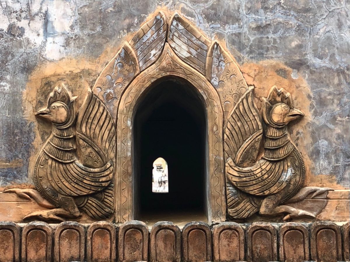 カックー遺跡は遠目から見ると
かなりこじんまりとしてる