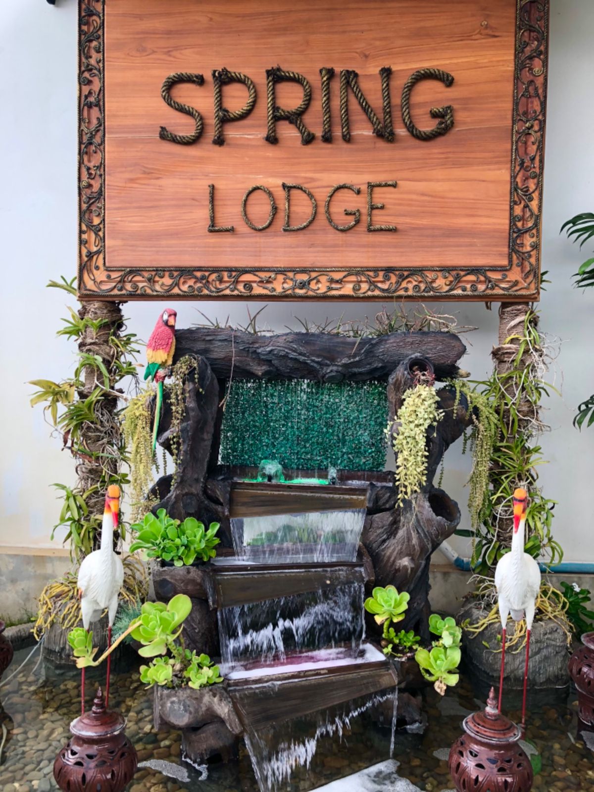 スプリング ロッジ インレー Spring Lodge Inleで最後の食...