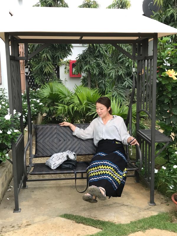 ミャンマー・ヤンゴン「ミャンマーの民族衣装ロンジーを楽しんだ旅」の写真：スプリング ロッジ インレー Sprin...