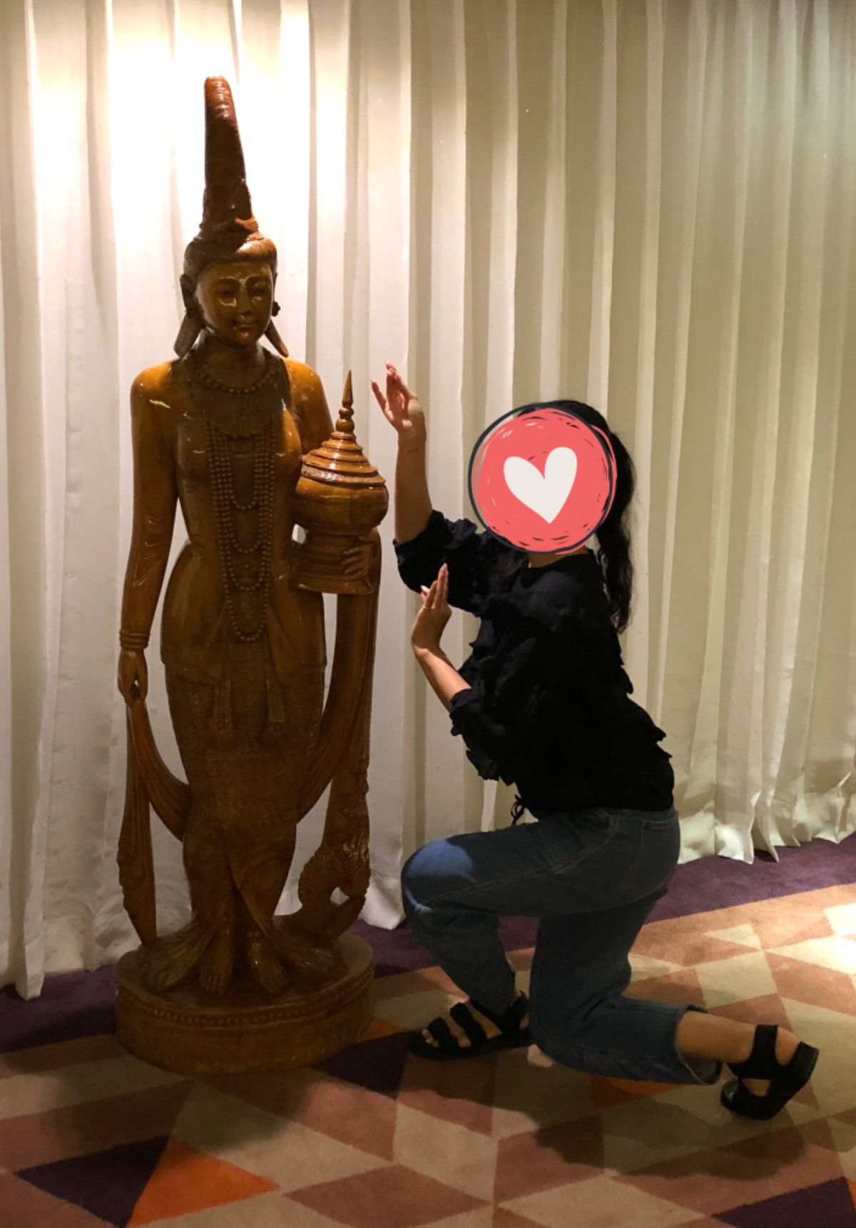 ミャンマーのパゴダにあるレリーフたちにインスパイアされて撮った写真たち😂