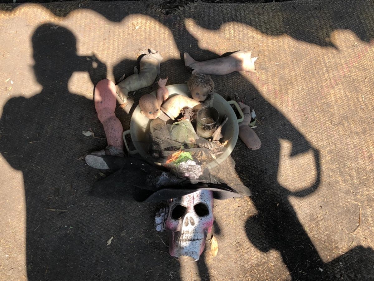 ソチミルコの人形島

写真のおじさんは
人形を拾って飾り始めたおじさんらし...