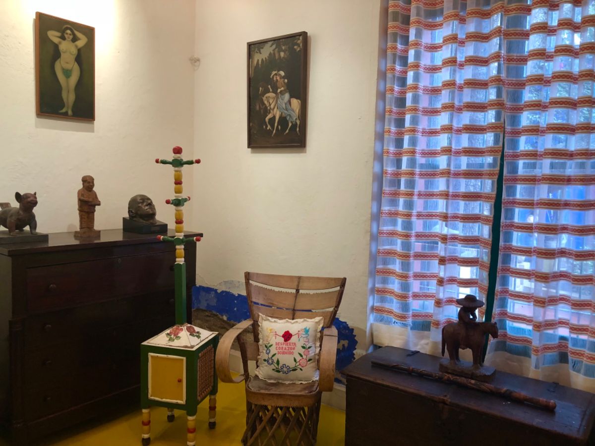 フリーダ・カーロ博物館はインテリアもすごく可愛くてツボだった💕