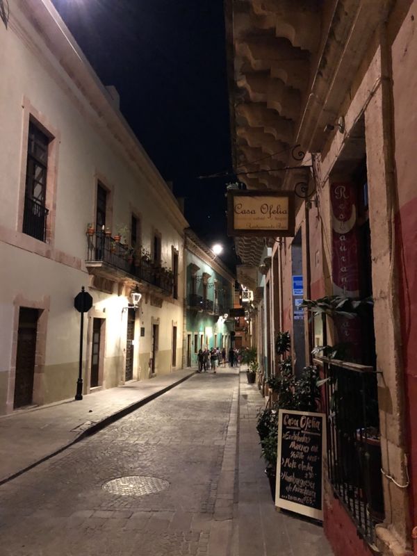 メキシコ・グアナファト「メキシコシティの周辺都市へ！！」の写真：メキシコは都市によっては
夜の一人歩きな...