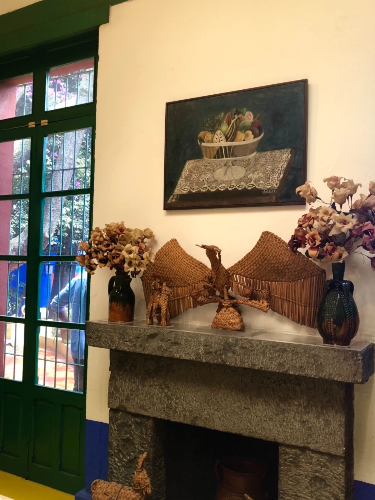 フリーダ・カーロ博物館はインテリアもすごく可愛くてツボだった💕