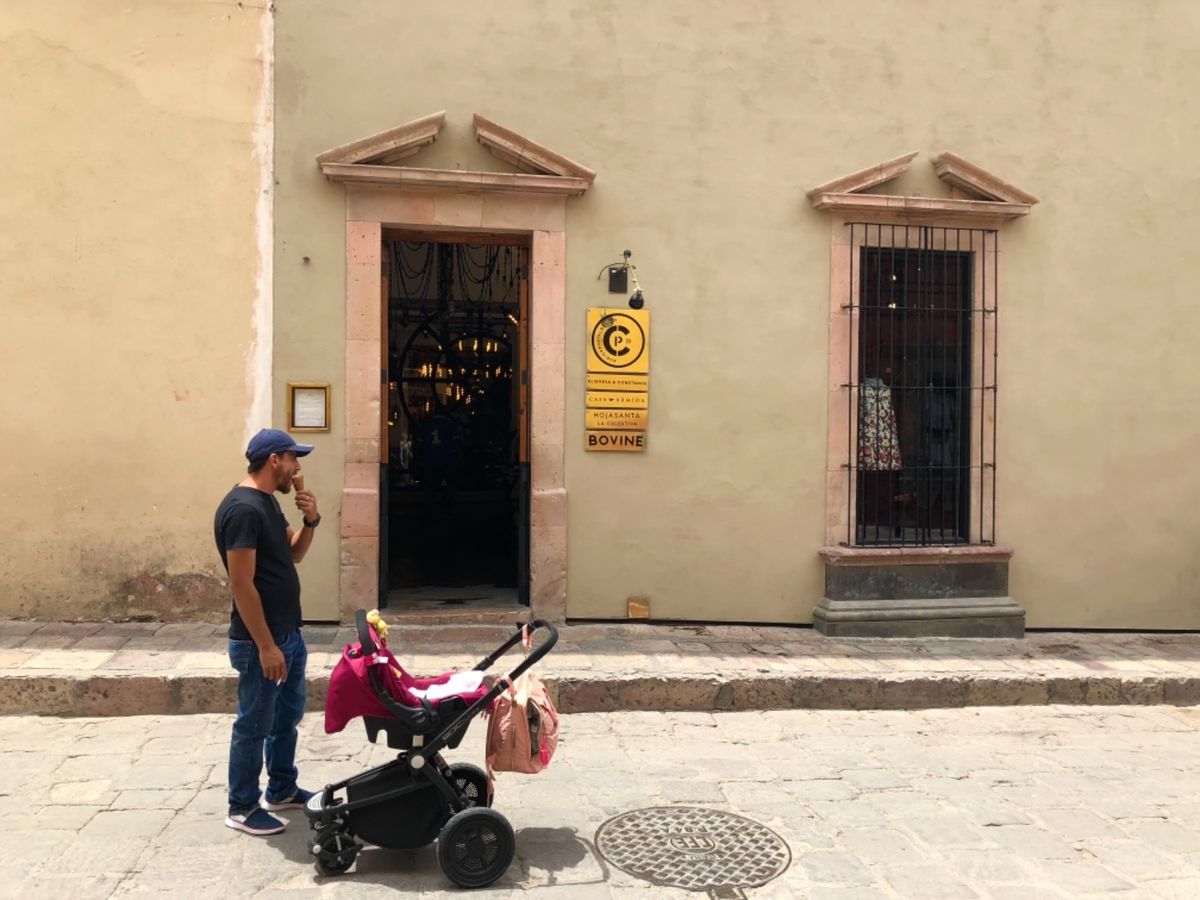 サンミゲルデアジェンデの中心のあたり
このへんの雰囲気すごく好きだった！