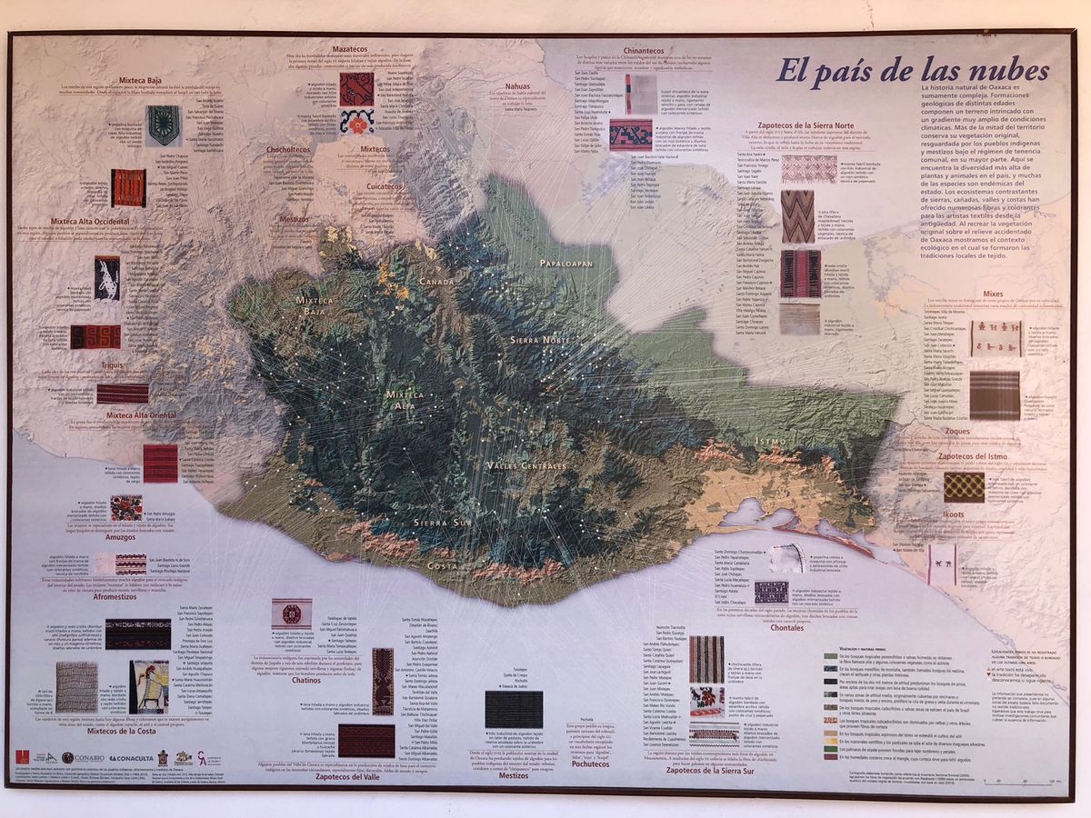 Museo Textil de Oaxaca
メキシコの地域ごとのテキスタ...