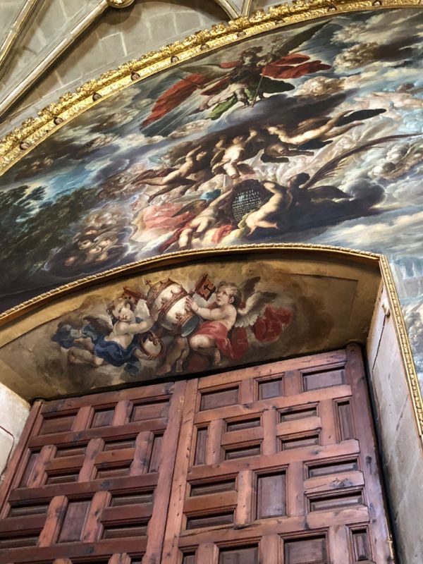 メキシコ・メキシコシティ「憧れのオアハカへ！」の写真：メトロポリタン大聖堂は絵画も見応え十分