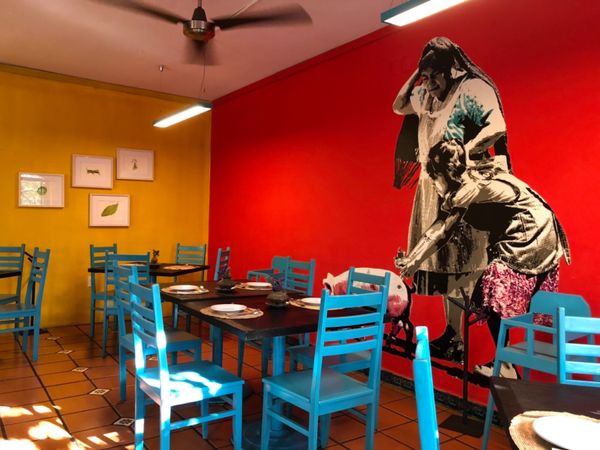 メキシコ・メキシコシティ「憧れのオアハカへ！」の写真：La olla
めちゃくちゃオシャレな店...