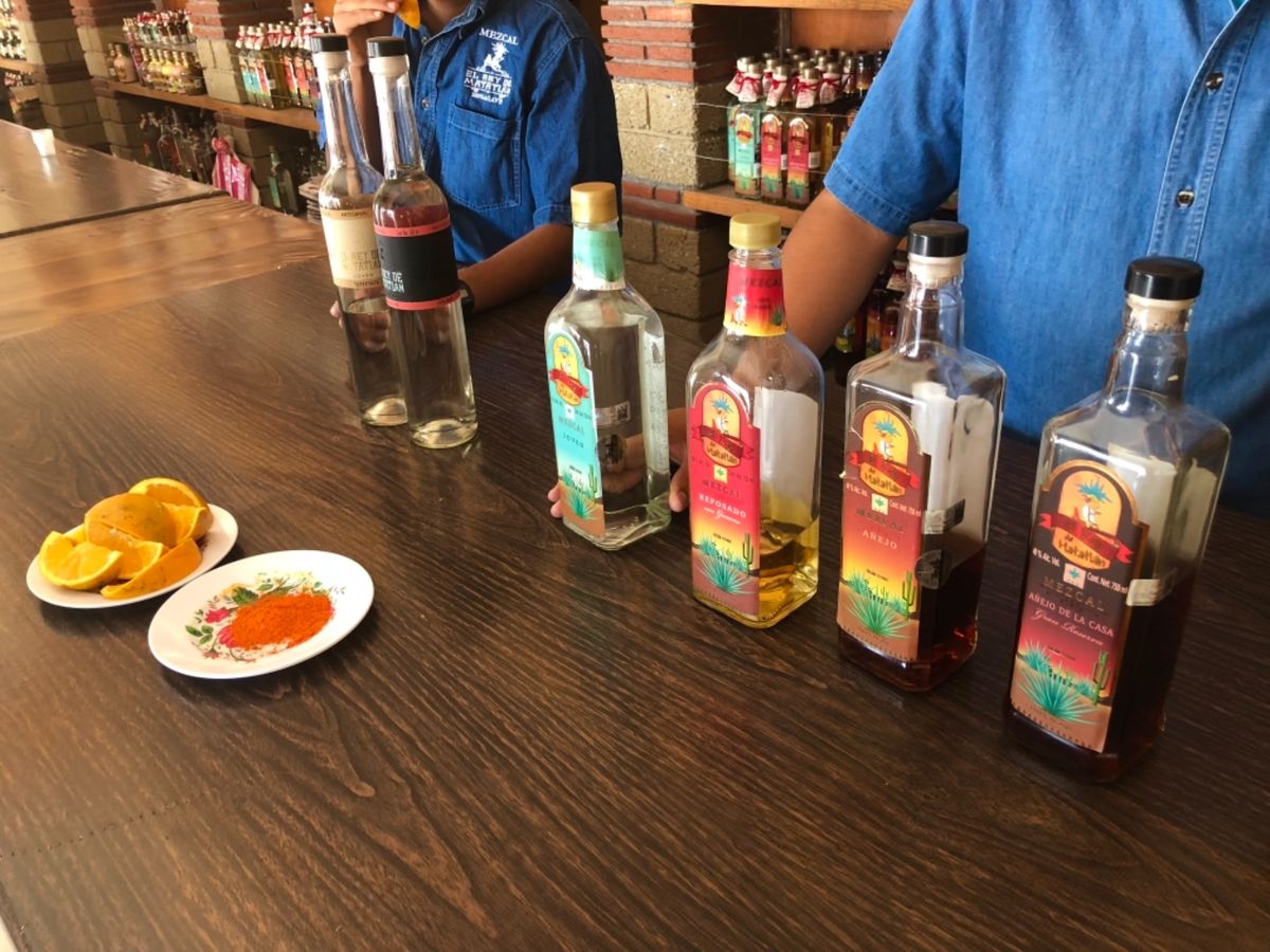 メスカル工場では酔っ払ってしまいそうになるくらい試飲させてもらった🍹
度数...