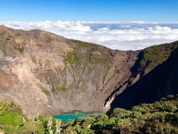 コスタリカ・カルタゴ「動物昆虫自然の宝庫コスタリカ！！」の写真：Irazu Crater Lookout...