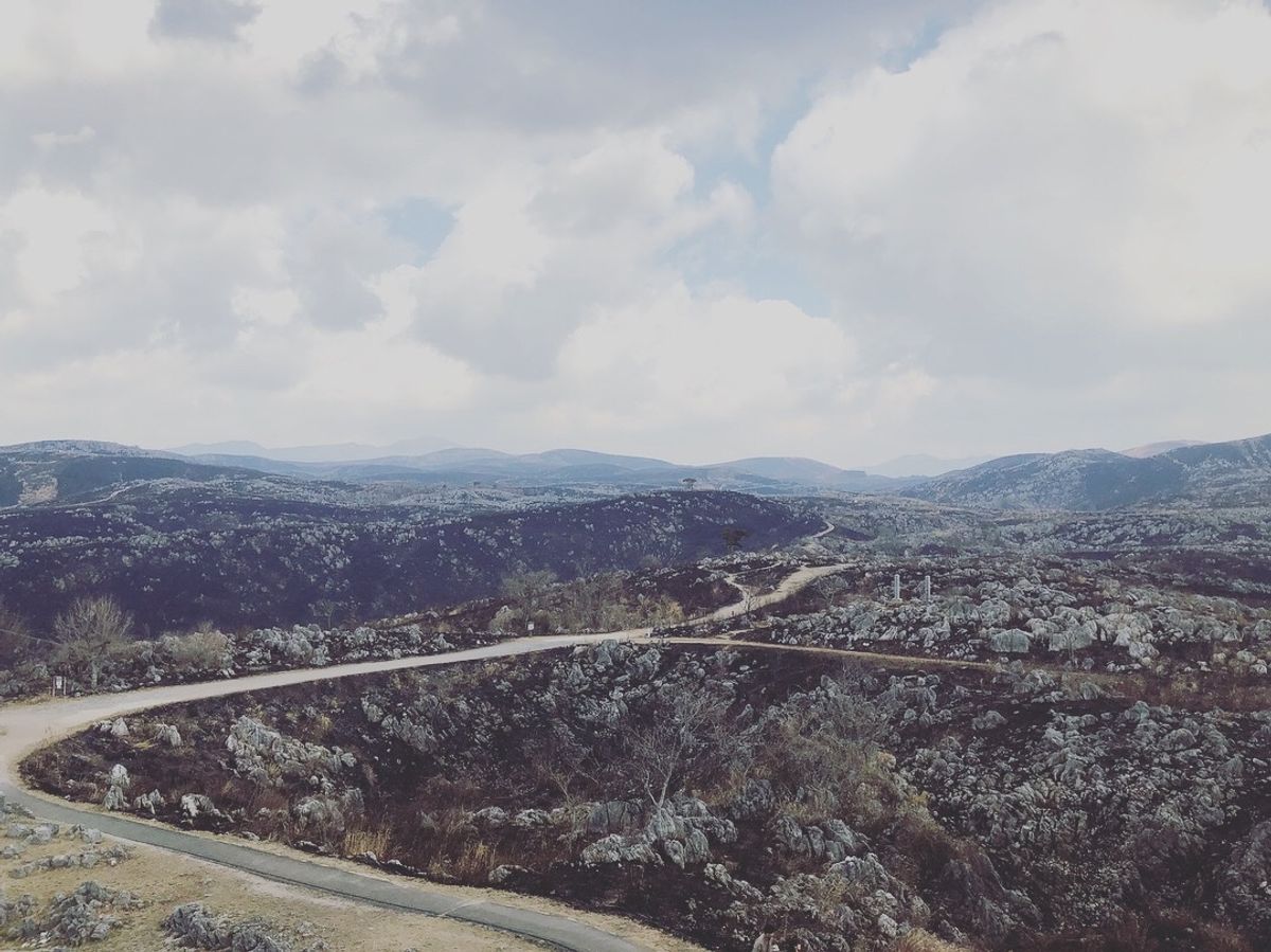 このときまで意外と行ったことのなかった秋吉台

とにかく寒かった！