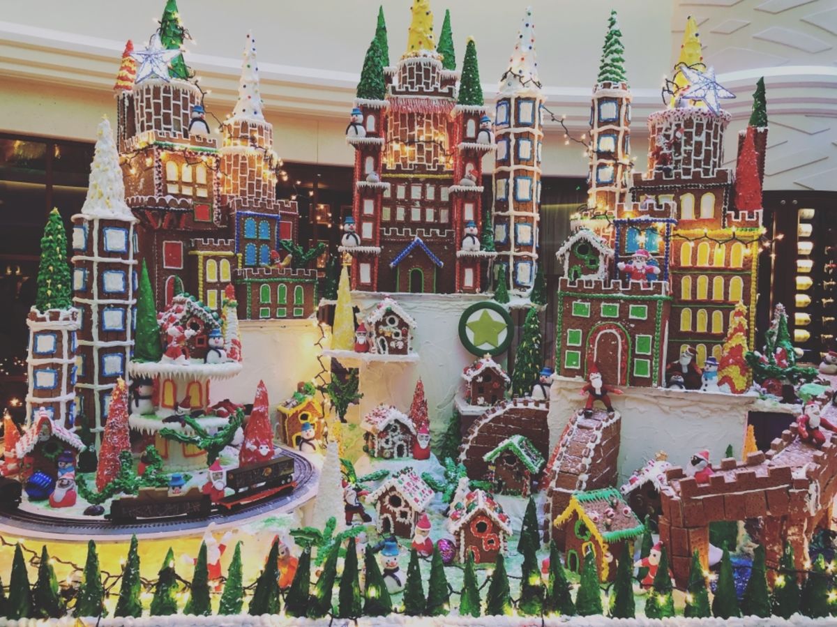 クリスマス前後だったから
船内はいたるところがクリスマス仕様になってて可愛...