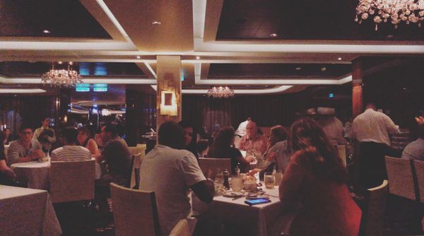 アメリカ(米国)・フロリダ「カリブ海クルーズで周遊！」の写真：クルーズに搭乗のときはみんな一気にチェッ...