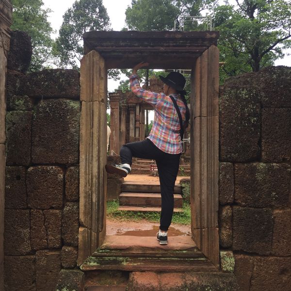 カンボジア・シェムリアップ「遺跡に圧倒された旅」の写真：バンテアイ・スレイ បន្ទាយស្រី...