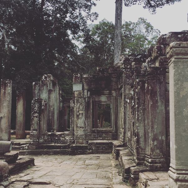 カンボジア・シェムリアップ「遺跡に圧倒された旅」の写真：アンコールワット

キリがないけど
あっ...