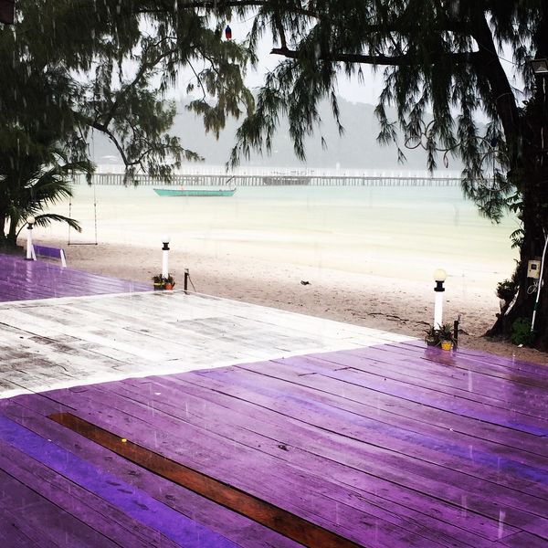 カンボジア・シェムリアップ「遺跡に圧倒された旅」の写真：コー・ロング・サンローム

離島に着くや...