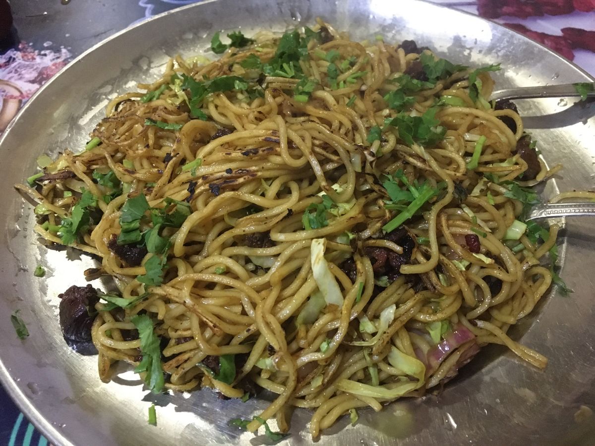 カトマンズ、早朝の市内
特に好みだった食べ物