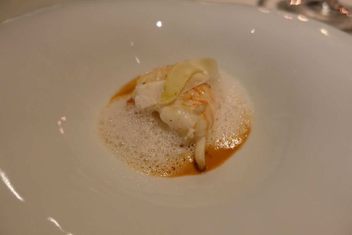 夕食は香港島のリッツカールトンにあるイタリアン「8 1/2 Otto e ...