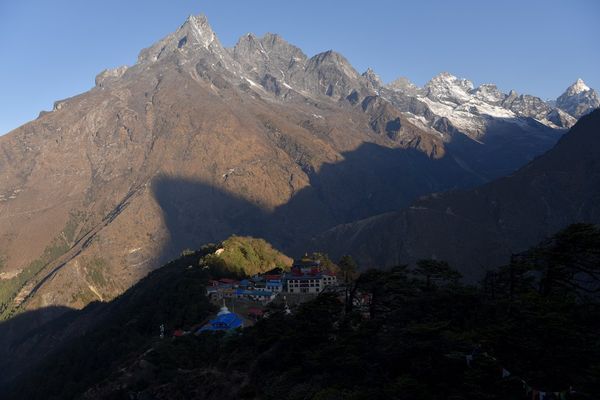 ネパール「ネパール」の写真：タンボチェ、タンボチェ僧院。