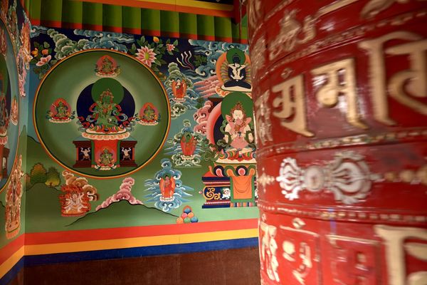 ネパール「ネパール」の写真：タンボチェ、富士山より高い標高3860メ...