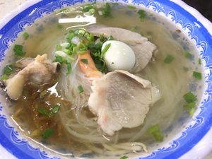 メコンtiền giangとフーティウhủ tiếu nam vang