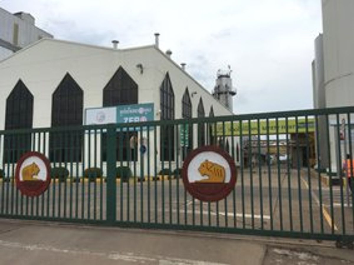 大好きなビアラオの本社・工場が見学できるらしいとの少ない情報があったのでバ...