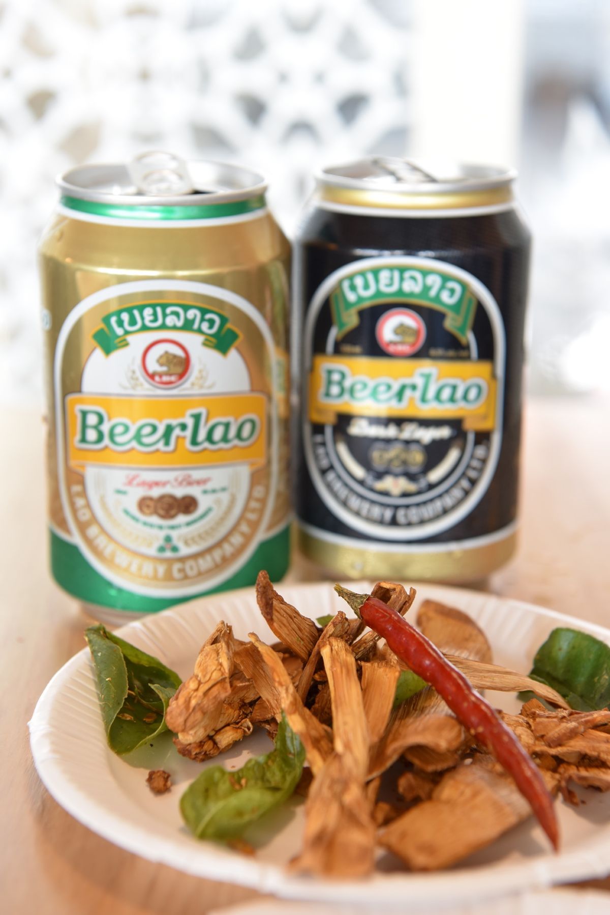 ルアンパバーン、最後の夜には大好きな生ビアラオを。美味すぎておかわりしたオ...