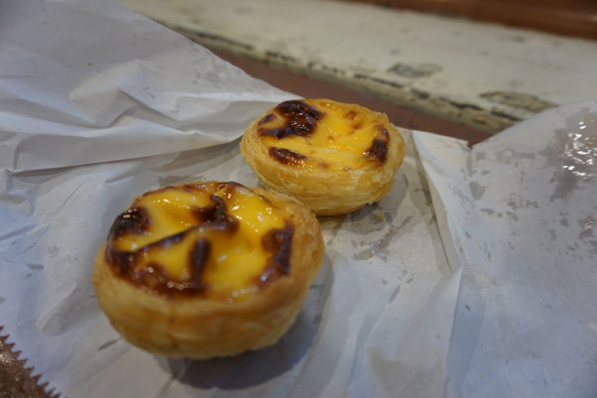 eggtaltはこのお店が随一。
行列があって分かった！
甘くて、中華系で...