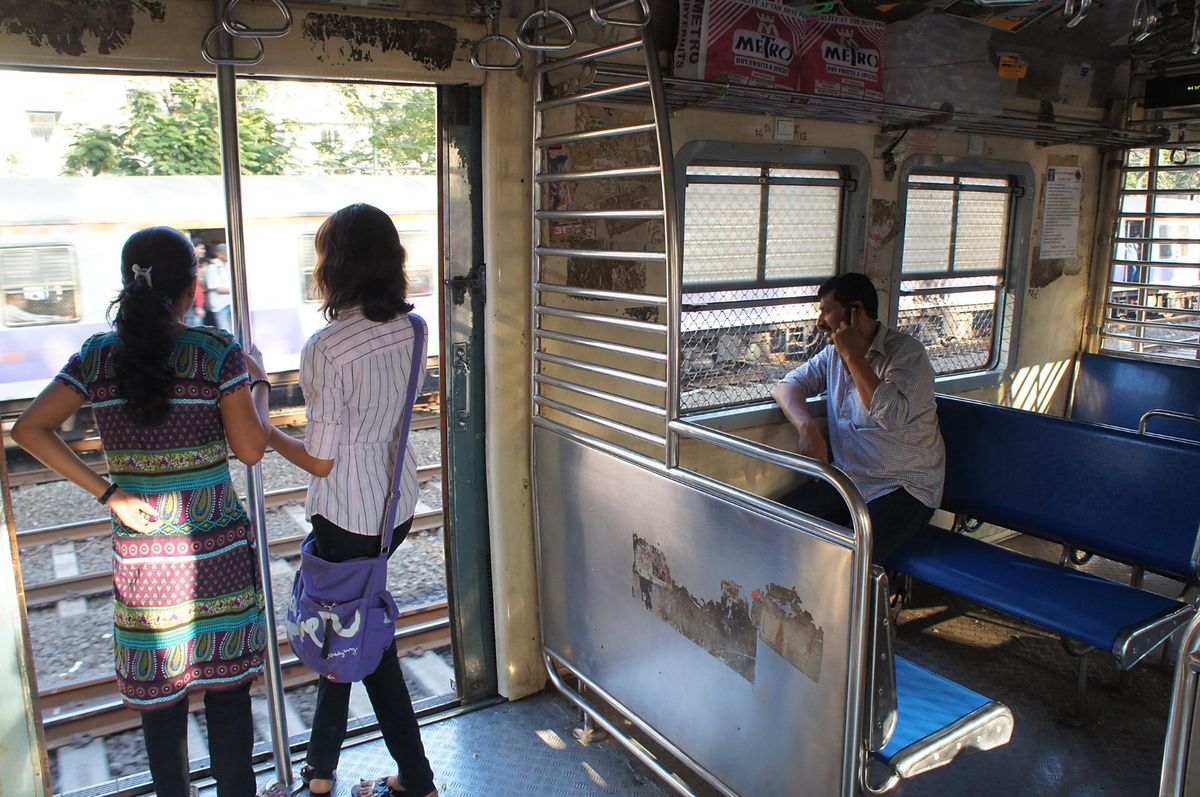 ムンバイ　ドービーガートとインドの鉄道