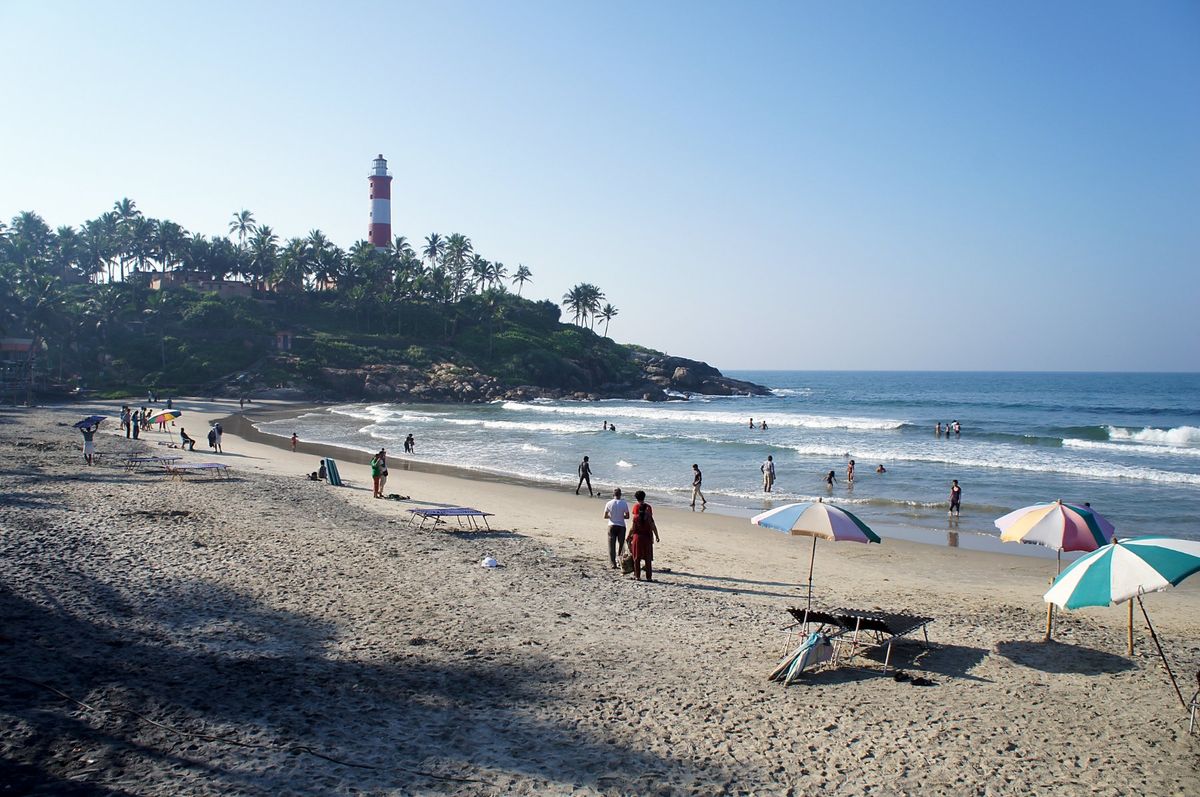 ケララ州コバラムビーチ