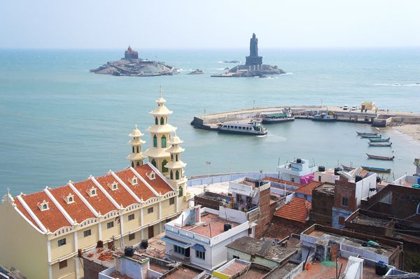 インド「インド」の写真：カーニャクマリ(コモリン岬)