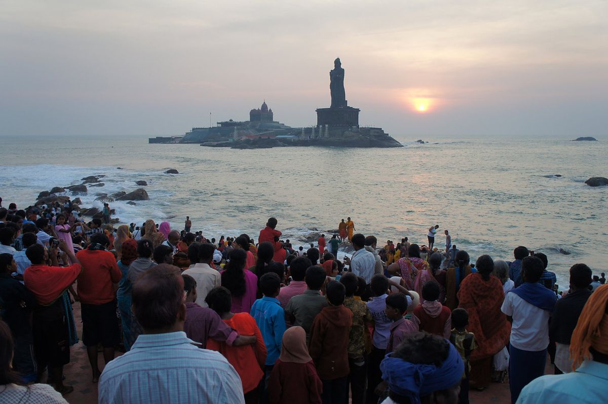 カーニャクマリ(コモリン岬)