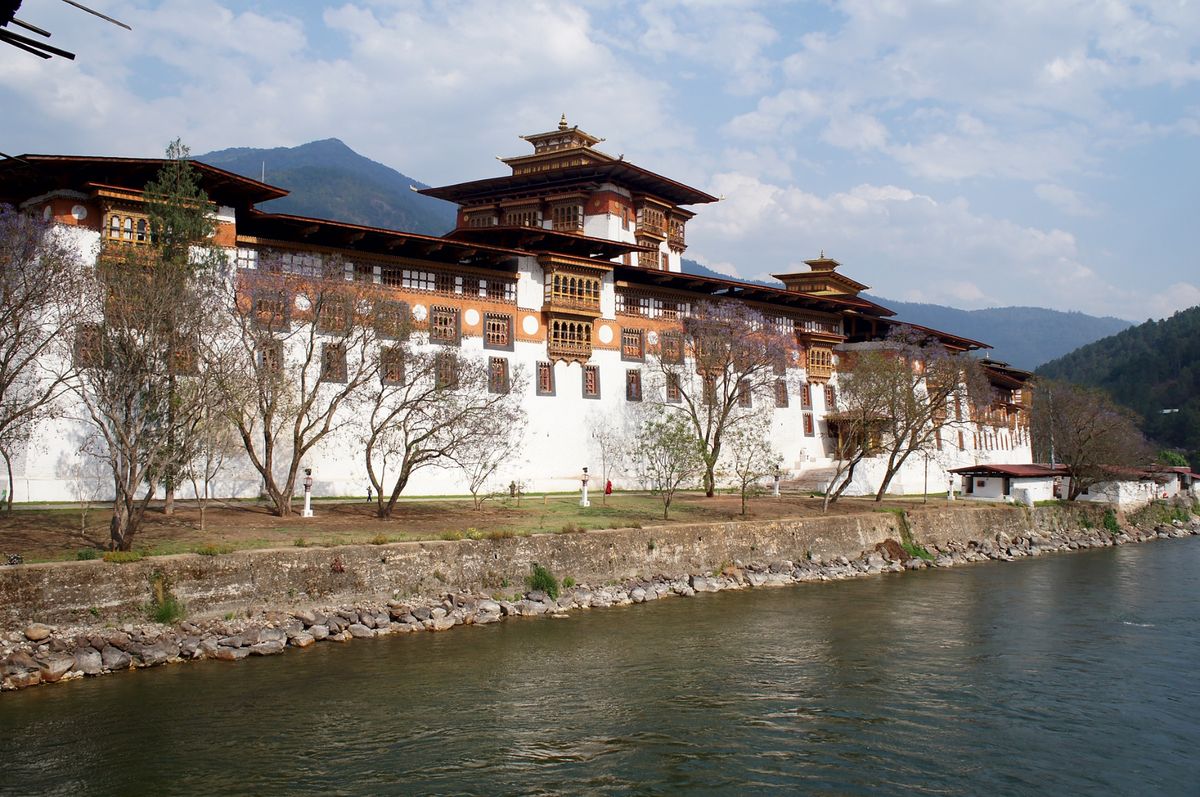 プナカのゾン(役所兼寺院)