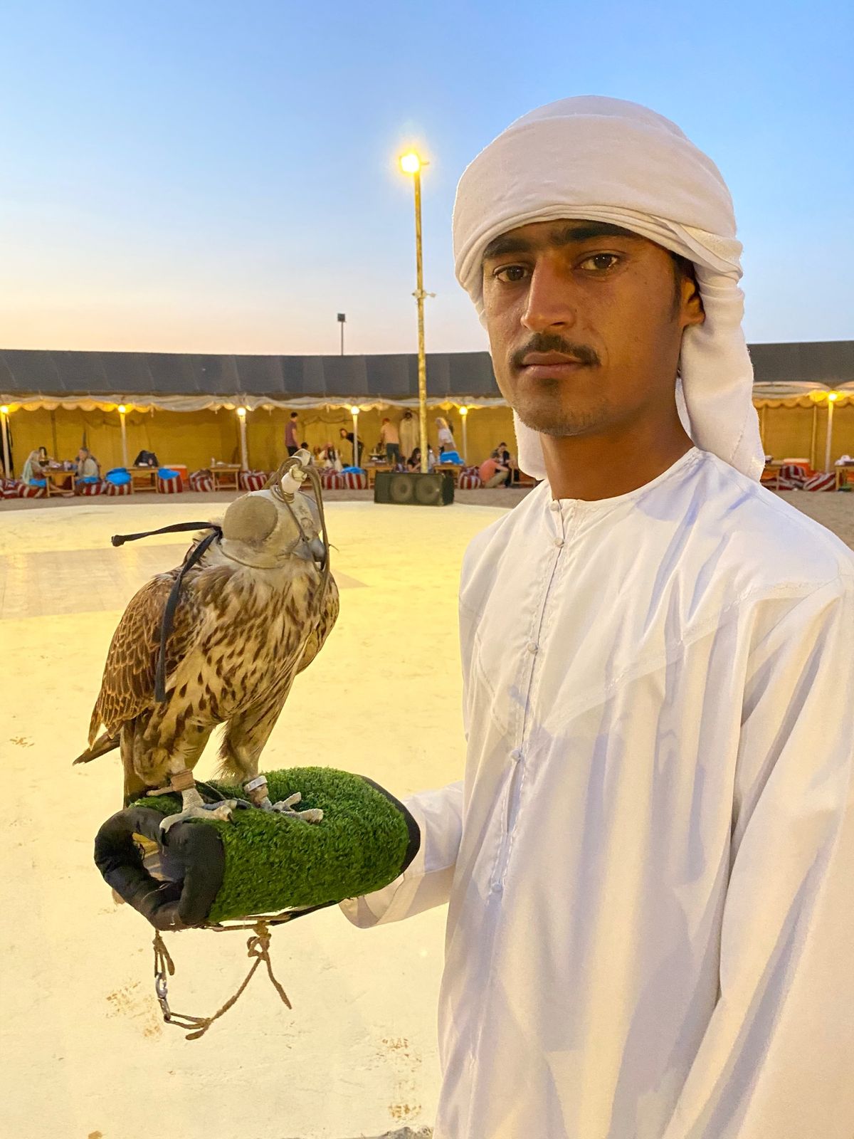 ベースキャンプで念願の鷹🦅と初対面
かっこいい😍

着いたらまずオヤツでお...