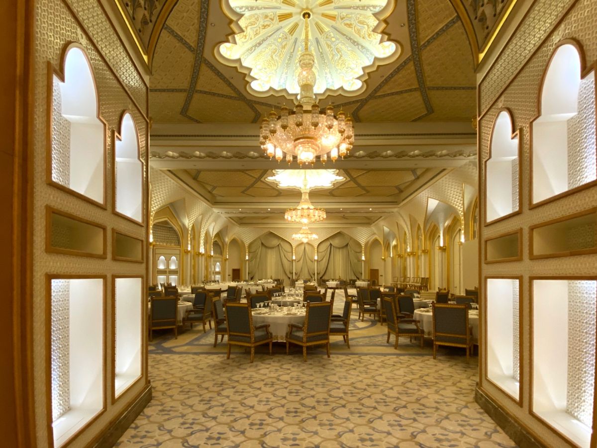 UAE Presidential Palace

晩餐会会場🍽