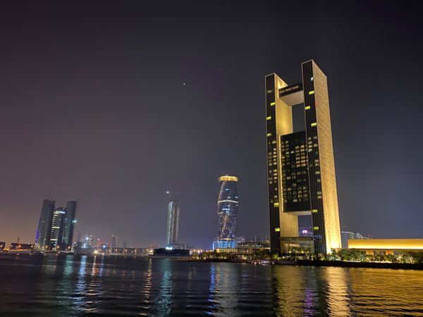 バーレーン・マナマ「1日弾丸バーレーン旅行」の写真：バーレーンの夜景🌃
フォーシーズンズホテ...