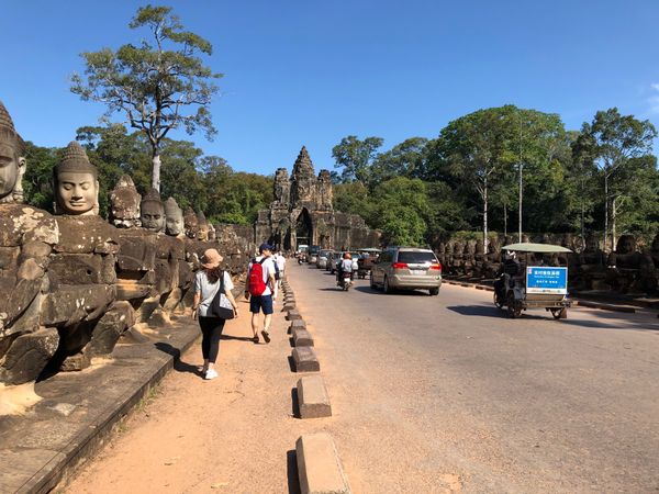 カンボジア・アンコールワット　「カンボジア」の写真